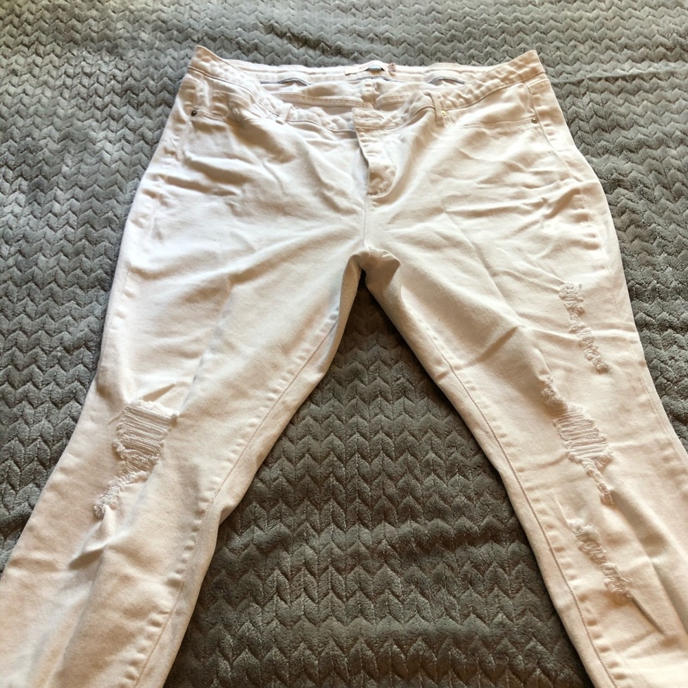Distressed Jeans